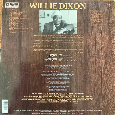 Willie Dixon - Ginger Ale Afternoon