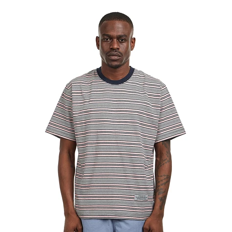 さらに100円引き◆thisisneverthat◆Pattern Striped Tee thisisneverthat Striped t-shirt | BLUE | SEVENSTORE