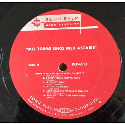 Mel Tormé And The Marty Paich Dek-Tette - Mel Tormé Sings Fred Astaire