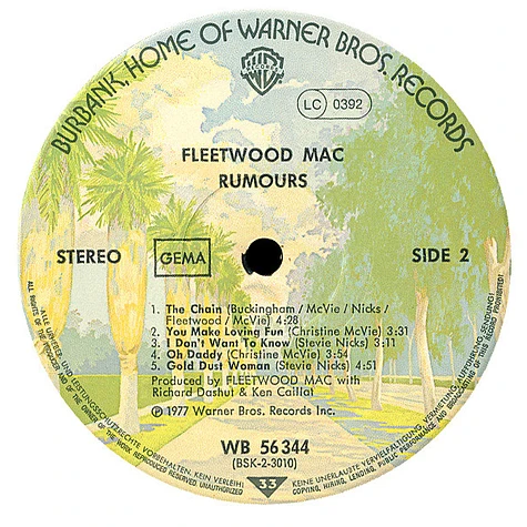 Fleetwood Mac - Rumours