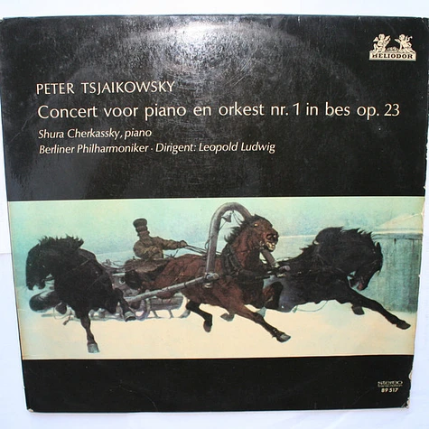 Pyotr Ilyich Tchaikovsky | Shura Cherkassky , Piano | Berliner Philharmoniker · Dirigent: Leopold Ludwig - Concert Voor Klavier En Orkest No. 1 In Op. 23