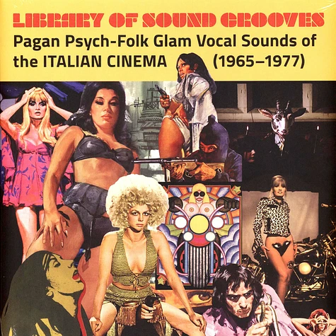 V.A. - Library Of Sound Grooves: Pagan Psych-Folk Glam Vocal Sounds Of The Italian Cinema (1965-1977)