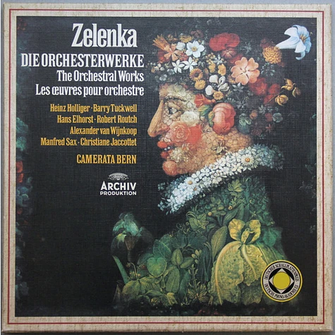 Jan Dismas Zelenka / Heinz Holliger • Barry Tuckwell, Hans Elhorst • Bobby Routch, Alexander van Wijnkoop, Manfred Sax • Christiane Jaccottet, Camerata Bern - Die Orchesterwerke (The Orchestral Works / Les Œuvres Pour Orchestre)