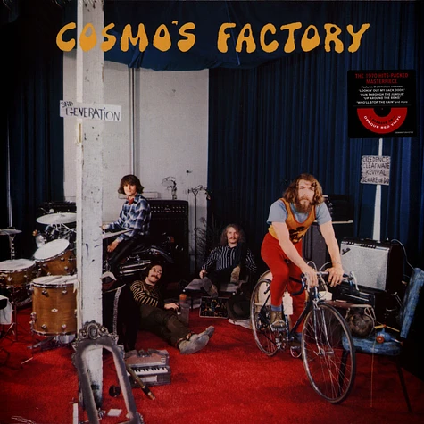 Creedence Clearwater Revival - Cosmo's Factory Apple Red Vinyl Edition