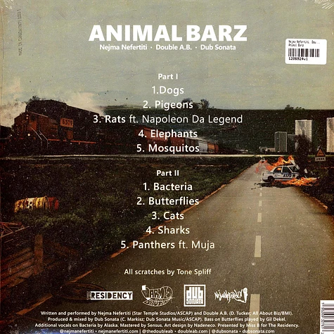 Nejma Nefertiti, Double A.B. & Dub Sonata - Animal Barz