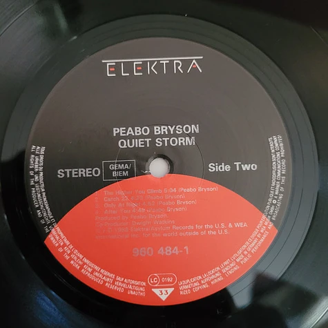 Peabo Bryson - Quiet Storm