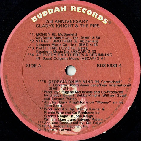 Gladys Knight And The Pips - 2nd Anniversary