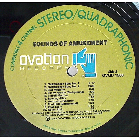 William Landow - Sounds Of Amusement