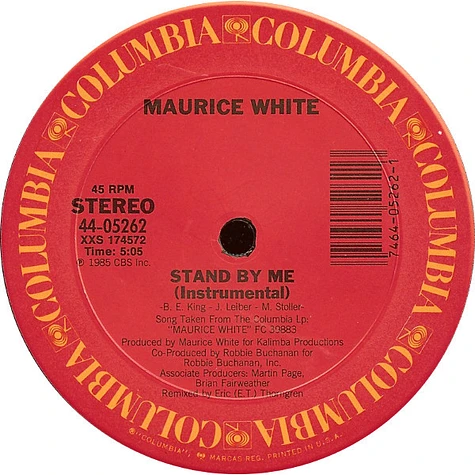 Maurice White - Stand By Me