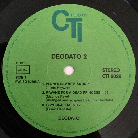 Eumir Deodato - Deodato 2