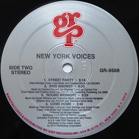 New York Voices - New York Voices