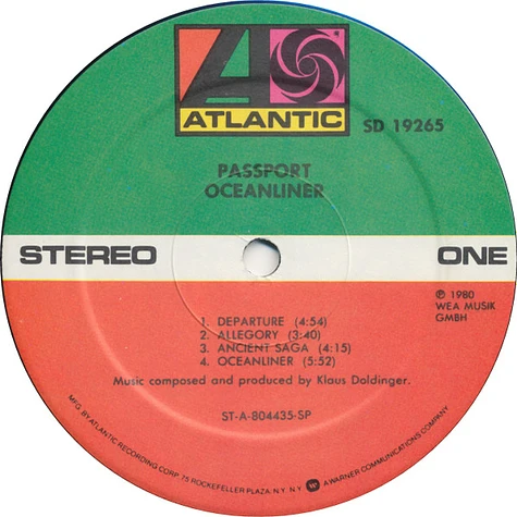 Passport - Oceanliner