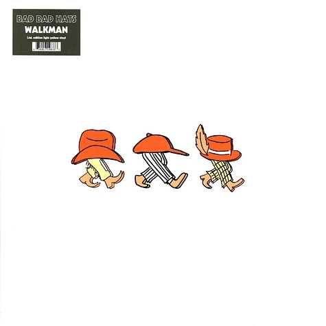 Bad Bad Hats - Walkman Light Yellow Opaque Vinyl Edition