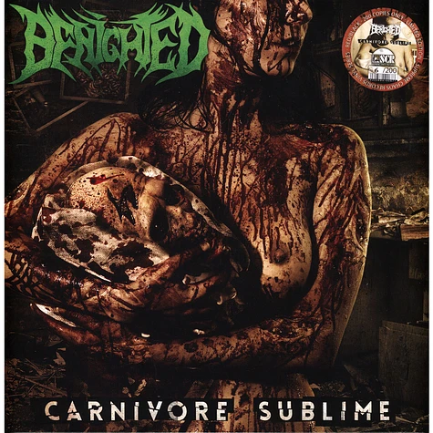 Benighted - Carnivore Sublime Red & Black Splatter Vinyl Edition