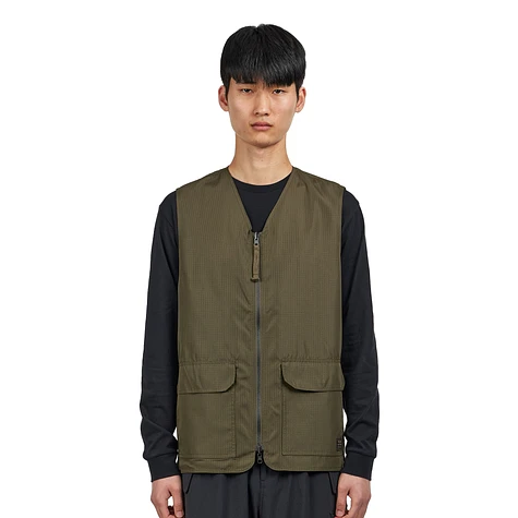 TAION - Non Down Military Reversible V Neck Vest