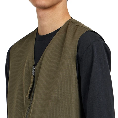 TAION - Non Down Military Reversible V Neck Vest