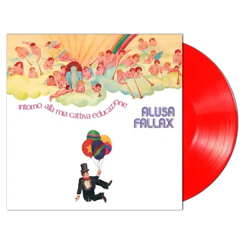 Alusa Fallax - Intorno Alla Mia Cattiva Educazione Clear Red Vinyl Edition