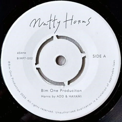 Bim One Productions - Natty Horns