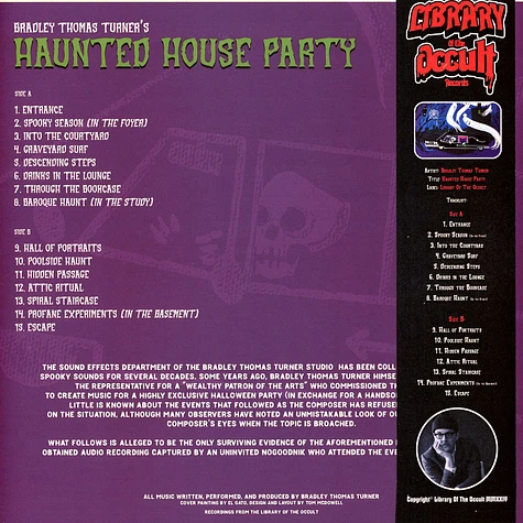 Bradley Thomas Turner - Haunted House Party