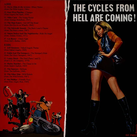 V.A. - Maniacs On Wheels - A Collection Of Manic Biker Movie Themes