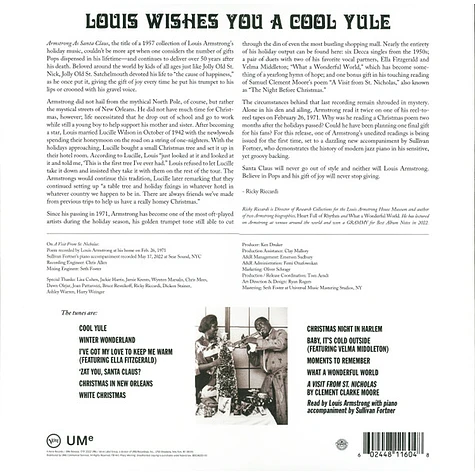 Louis Armstrong - Louis Wishes You A Cool Yule