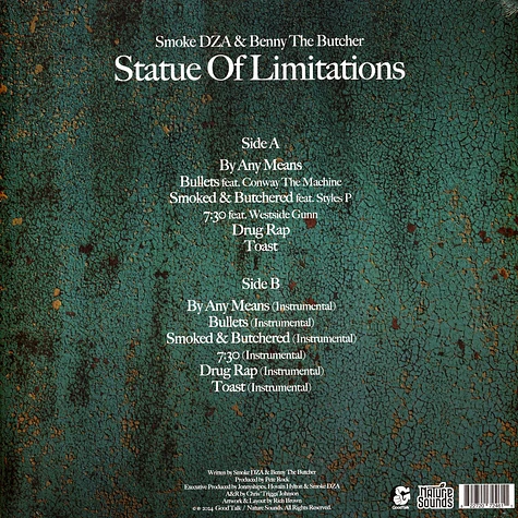 Smoke DZA & Benny The Butcher - Statue Of Limitations