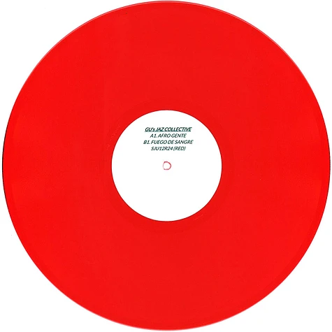 GU's Jaz Collective (Glenn Underground) - Afro Gente / Fuego De Sangre Red Vinyl Edition