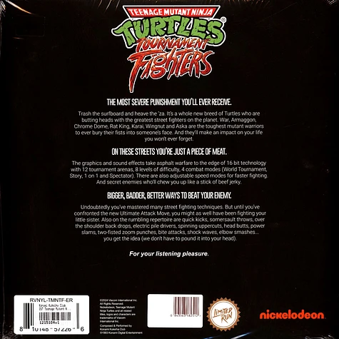 Konami Kukeiha Club - OST Teenage Mutant Ninja Turtles: Tournament Fighters