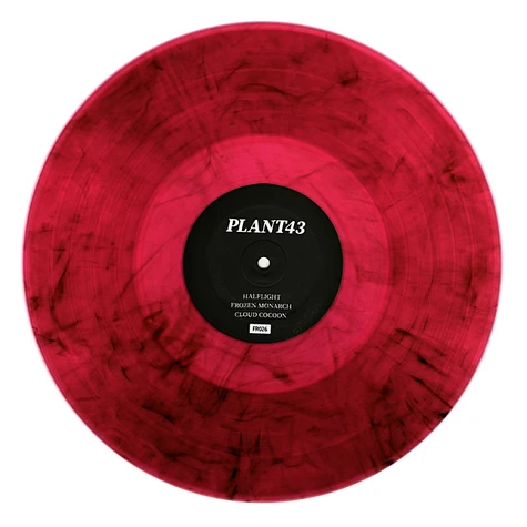 Plant43 - Frozen Monarch Magenta & Black Marbled Vinyl Edition