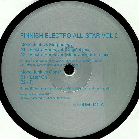 V.A. - Finnish Electro All-Star Vol 2