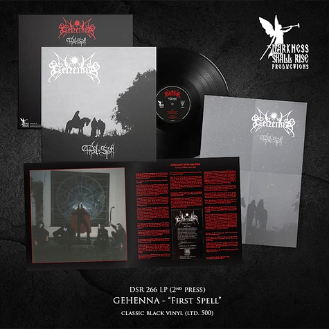 Gehenna - First Spell Black Vinyl Edition 2nd Press