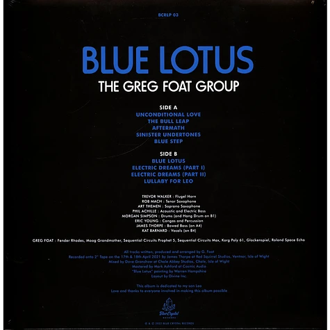 The Greg Foat Group - Blue Lotus