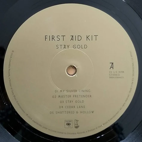 First Aid Kit - Stay Gold