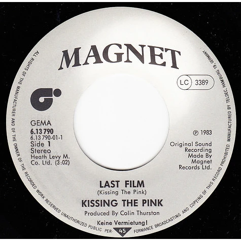 Kissing The Pink - The Last Film