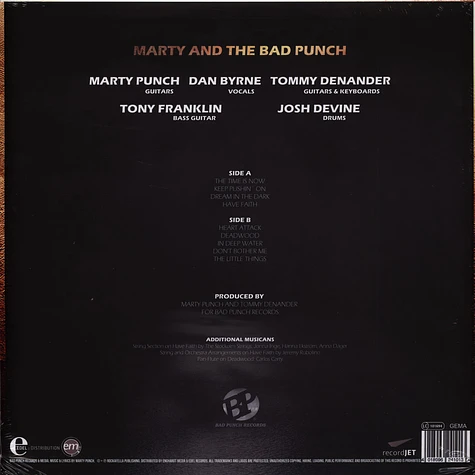 Marty And The Bad Punch - Marty And The Bad Punch Black Vinyl Edition