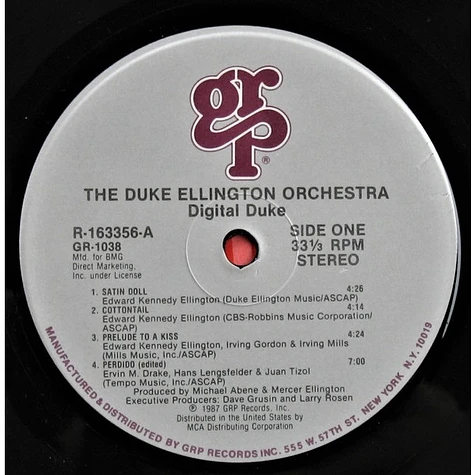 The Duke Ellington Orchestra - Digital Duke