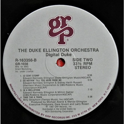 The Duke Ellington Orchestra - Digital Duke