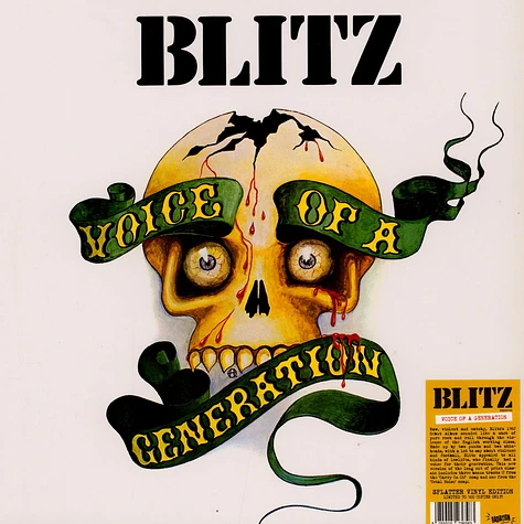 Blitz - Voice Of A Generation Splattered Vinyl Edition