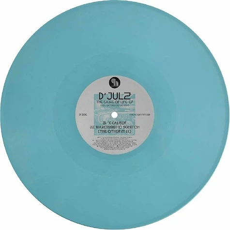 D'Julz - The Game Of Life Eplight Blue Vinyl Edtion