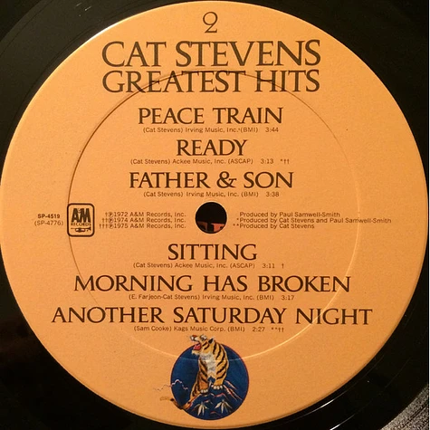 Cat Stevens - Greatest Hits