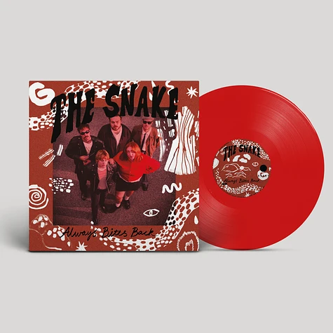 The Snake - Always Bites Back Transparent Red Vinyl Edition