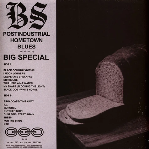 Big Special - Postindustrial Hometown Blues Red & Black Splatter Vinyl Edition