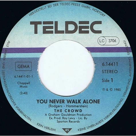 The Crowd - You'll Never Walk Alone