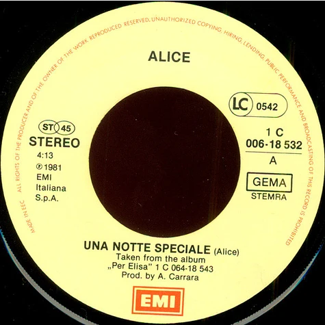 Alice - Una Notte Speciale