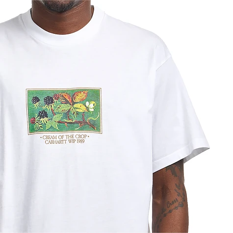 【関税込み】Carhartt \"S/S Cream Of The Crop\" T-shirt Carhartt WIP S/S Cream Of The Crop T-Shirt, White | Official