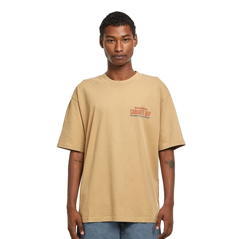Carhartt WIP - S/S Arcan T-Shirt (Dusty H Brown Heavy Stone