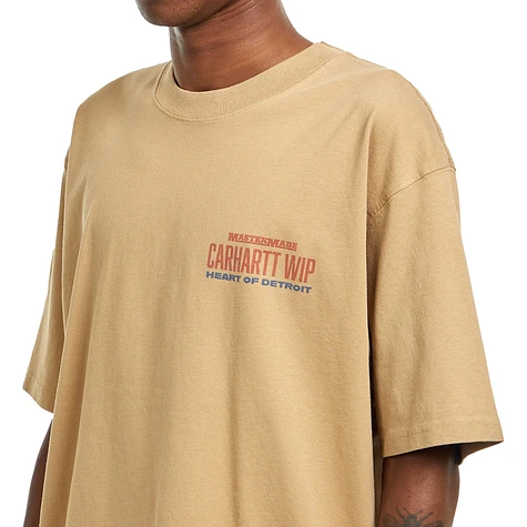 Carhartt WIP - S/S Arcan T-Shirt (Dusty H Brown Heavy Stone