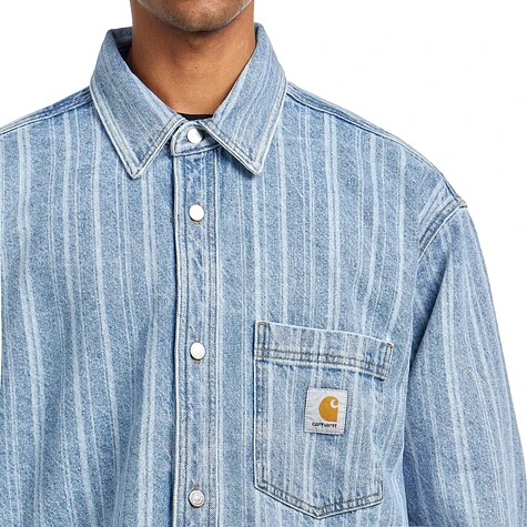 Carhartt WIP - Rylan Shirt Jac "Hampton" Denim, 11.5 oz
