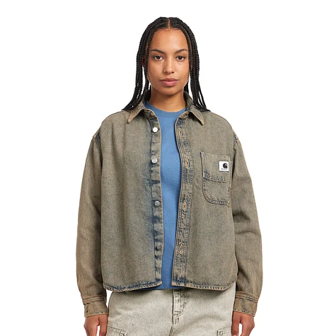 Carhartt WIP - W' Georgia Shirt Jac "Smithtown" Denim, 12 oz