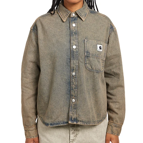 Carhartt WIP - W' Georgia Shirt Jac "Smithtown" Denim, 12 oz